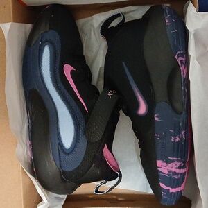 Nike Black and Pink Athletic Shoes